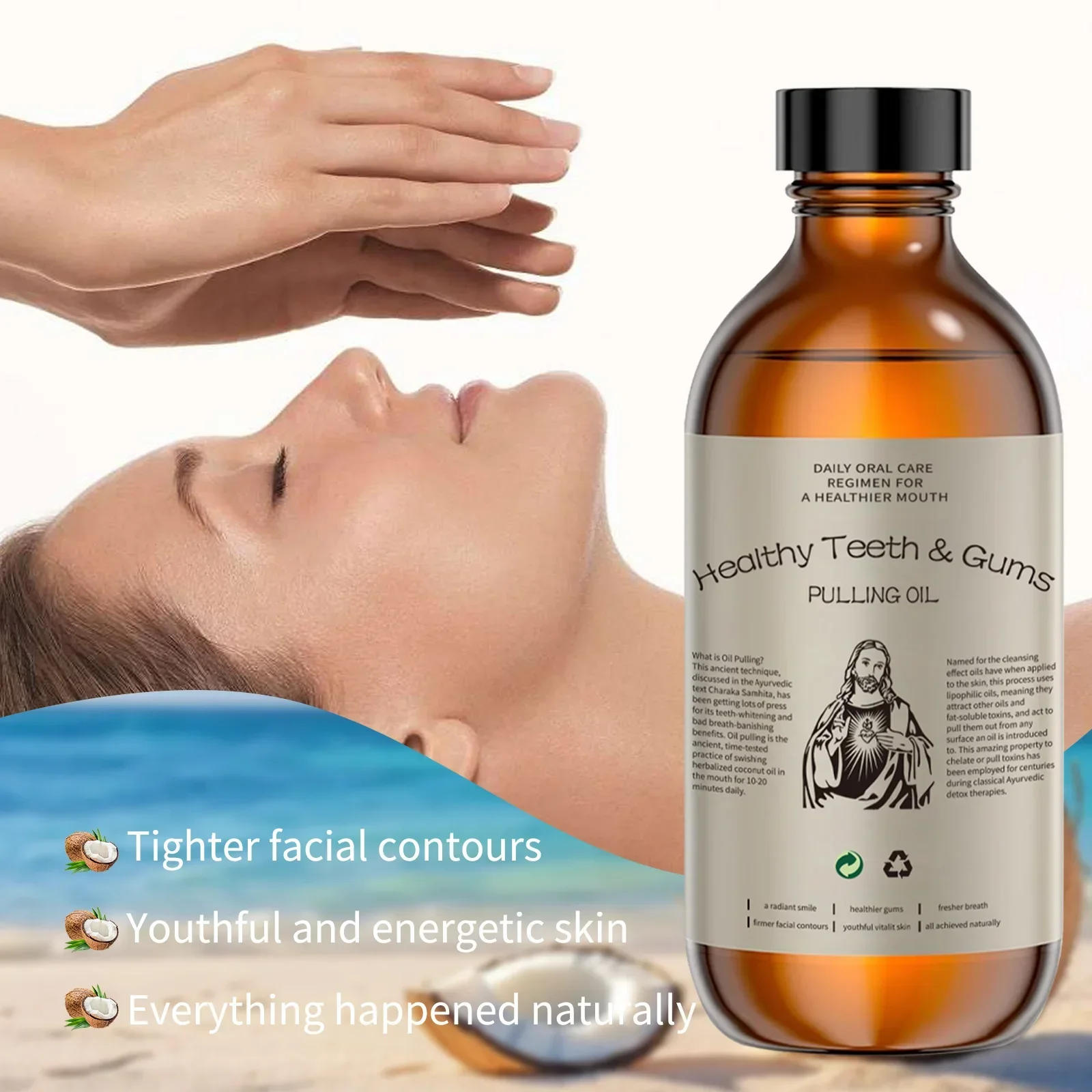 Coconut Oil Pull - Hindistan Cevizi Yağı Ağız Çalkalama Suyu