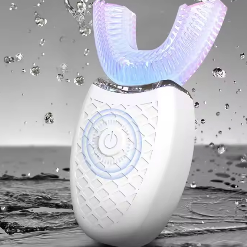 Teeth Whitening Blue Light - Yumuşak Kıl U Şekli Akıllı Diş