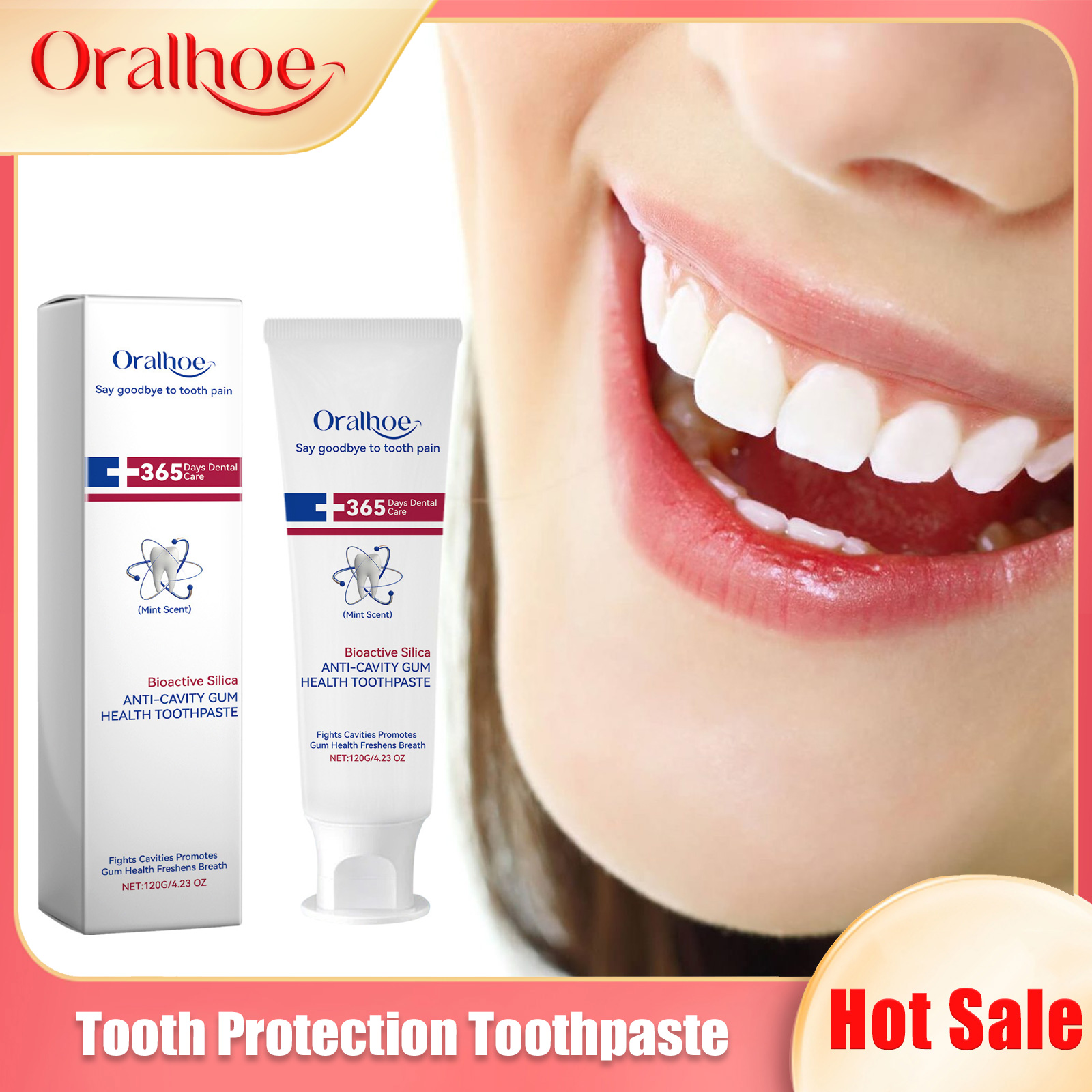Teeth Whitening Crest - Beyazlatma probiyotikler diş macunu diş taş
