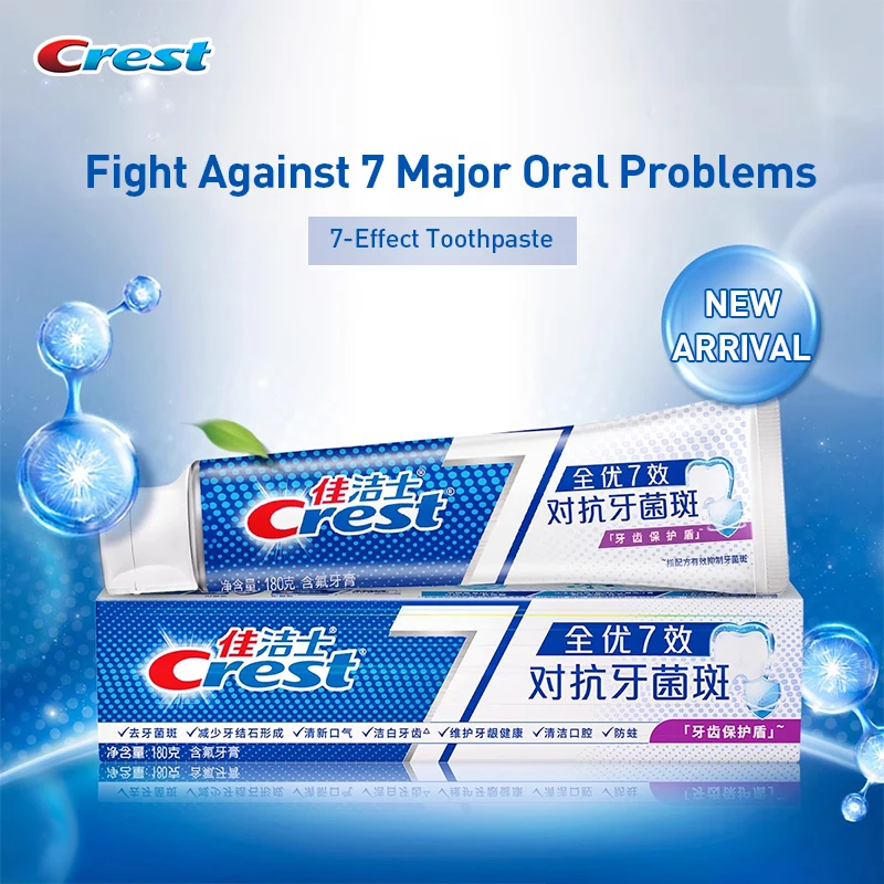 Teeth Whitening Crest - Crest 7 Effects Diş Macunu Dişleri