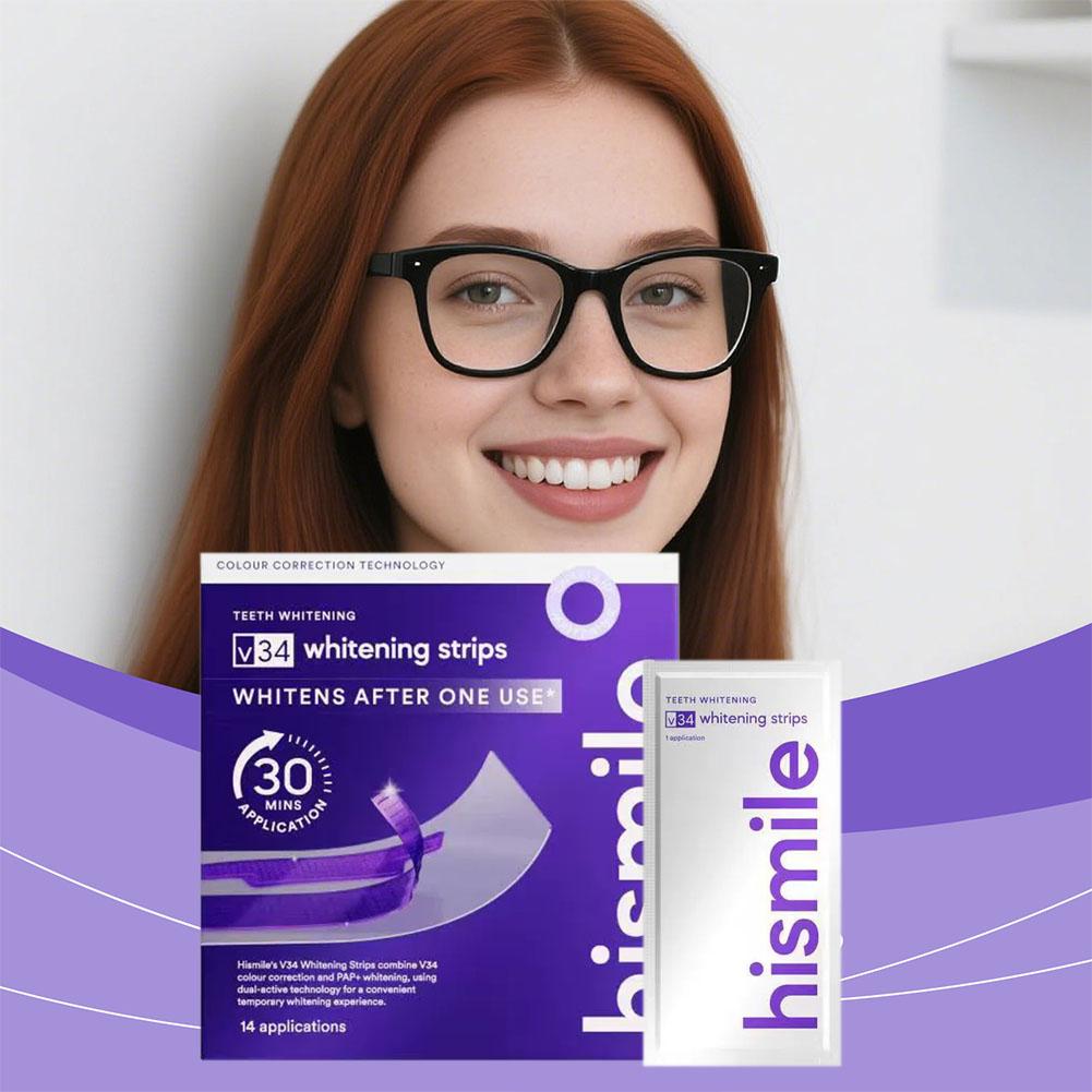 V34 Mor Diş Beyazlatma Bantlar - Teeth Whitening Crest incelemesi ve fiyatı