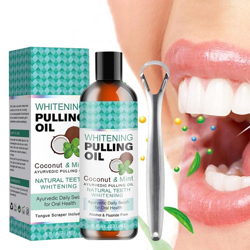 237mL Oral durulama gargara al - Coconut Oil Pull incelemesi ve fiyatı