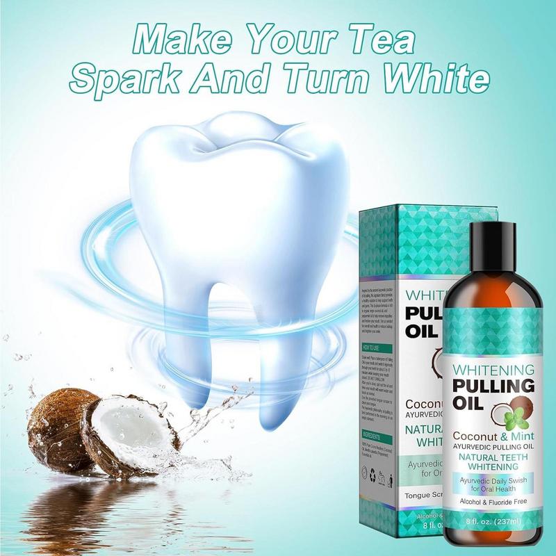 237mL Oral durulama gargara al - Coconut Oil Pull incelemesi ve fiyatı