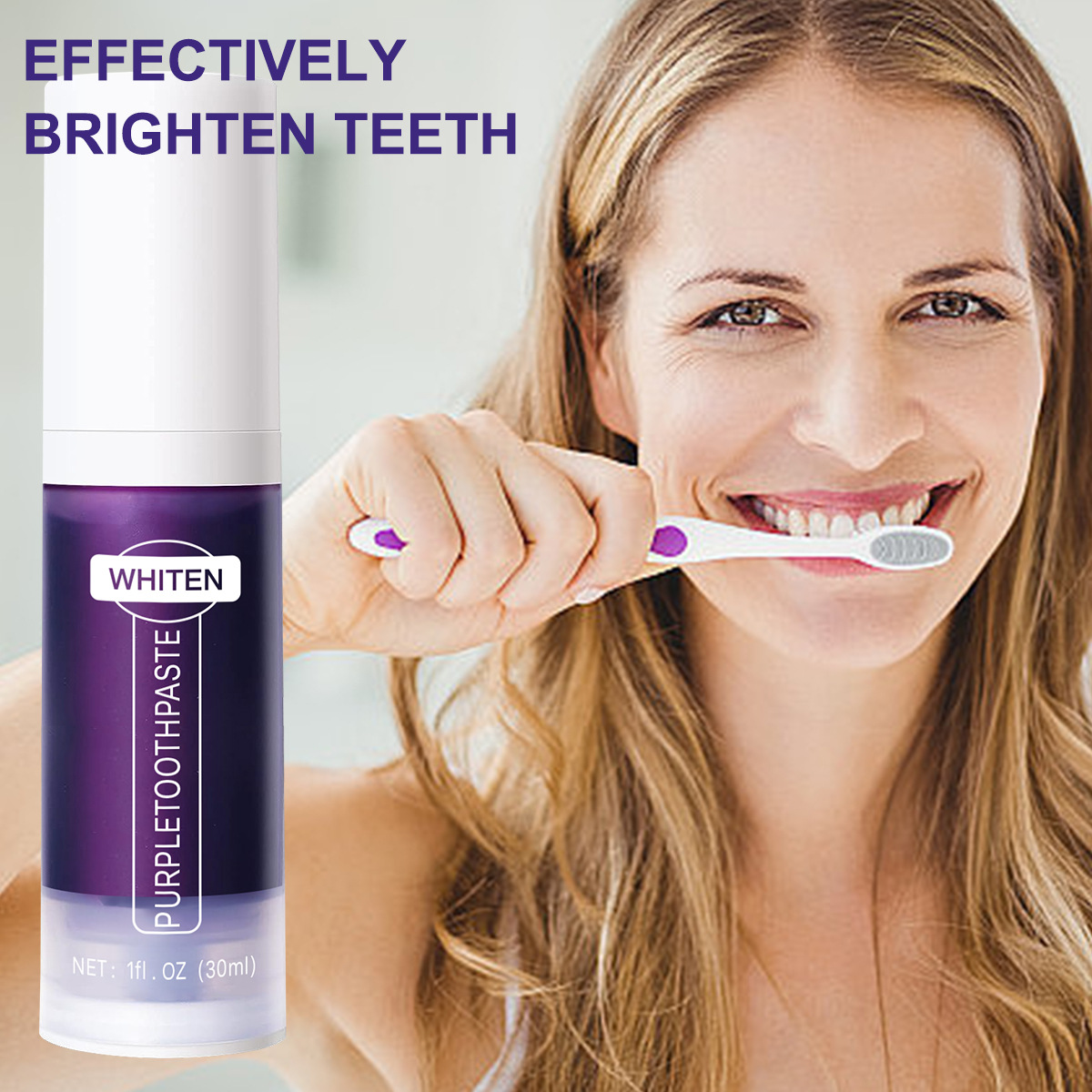 V34 Renk Düzeltici Serum Mor D - Teeth Whitening Crest incelemesi ve fiyatı