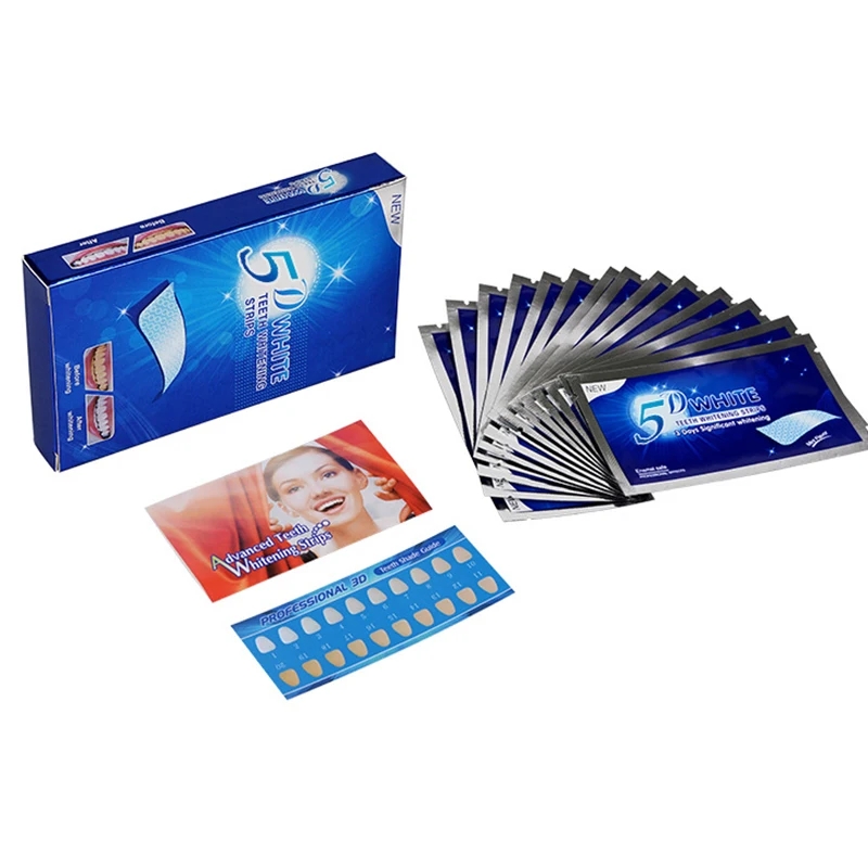 5D diş beyazlatma şeritleri 56 - Teeth Whitening Crest incelemesi ve fiyatı