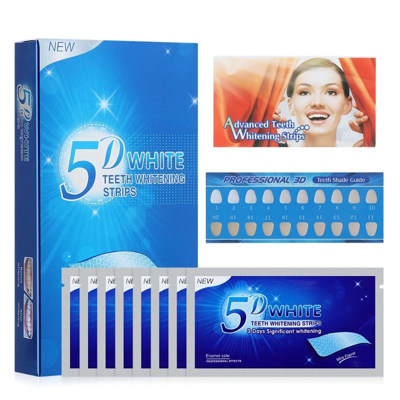 5D diş beyazlatma şeritleri 56 - Teeth Whitening Crest incelemesi ve fiyatı