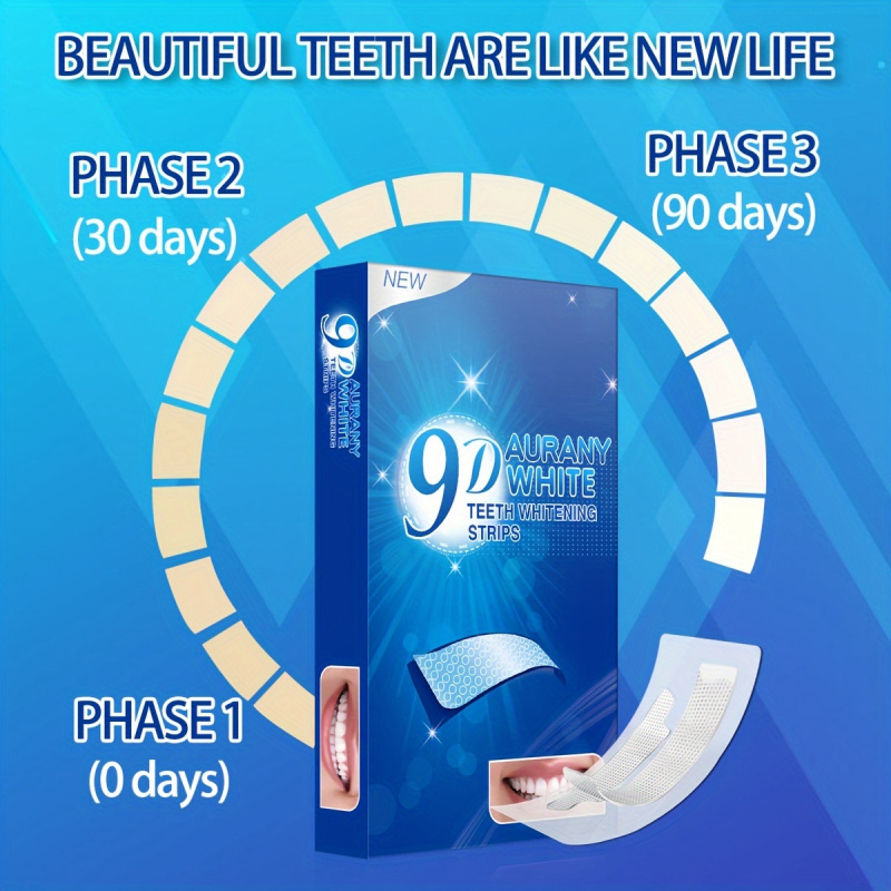 21 Çift 9D Aurany Beyaz Diş Be - Teeth Whitening Hydrogen Peroxide incelemesi ve fiyatı