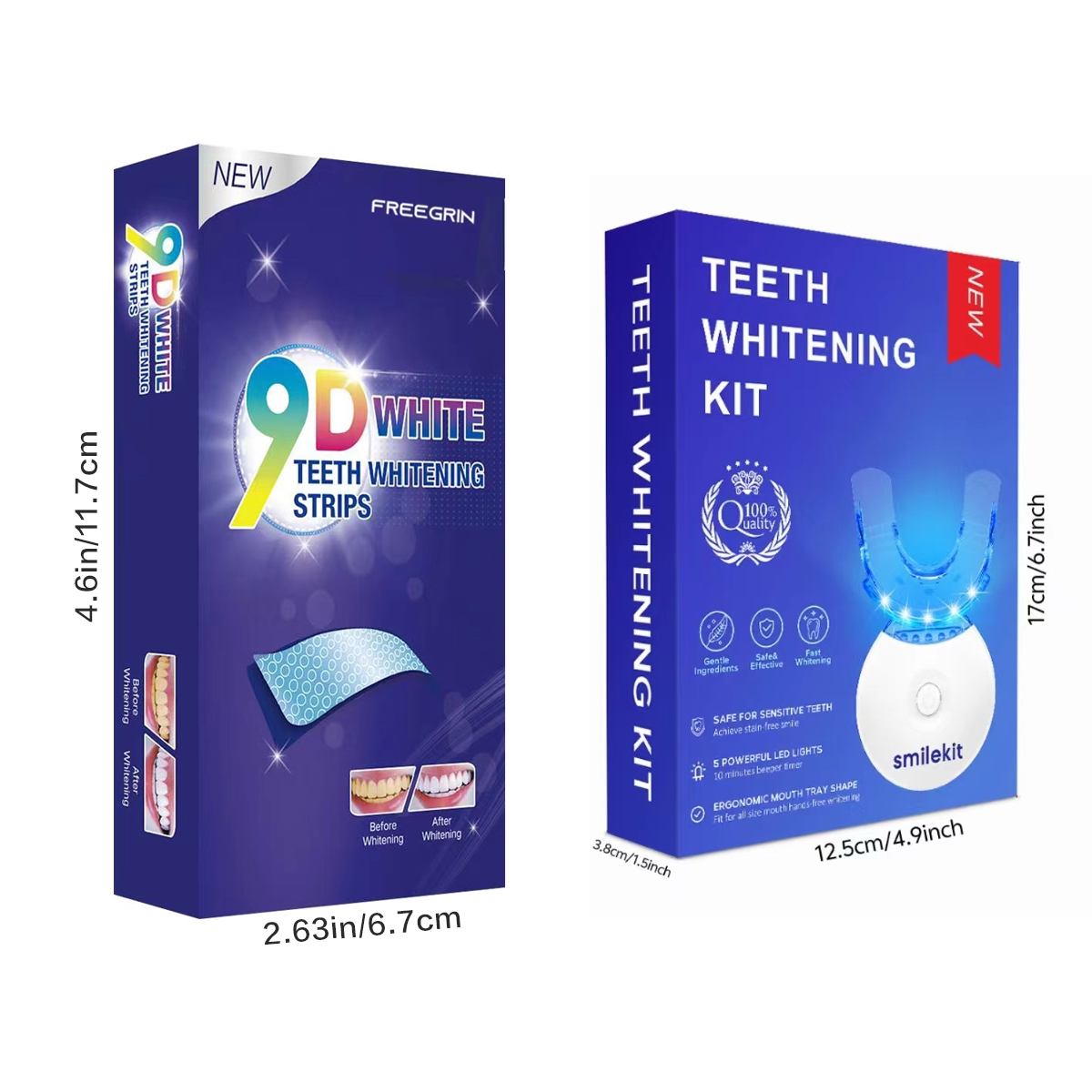 Diş Beyazlatma Kiti - 5X LED I - Teeth Whitening Hydrogen Peroxide incelemesi ve fiyatı