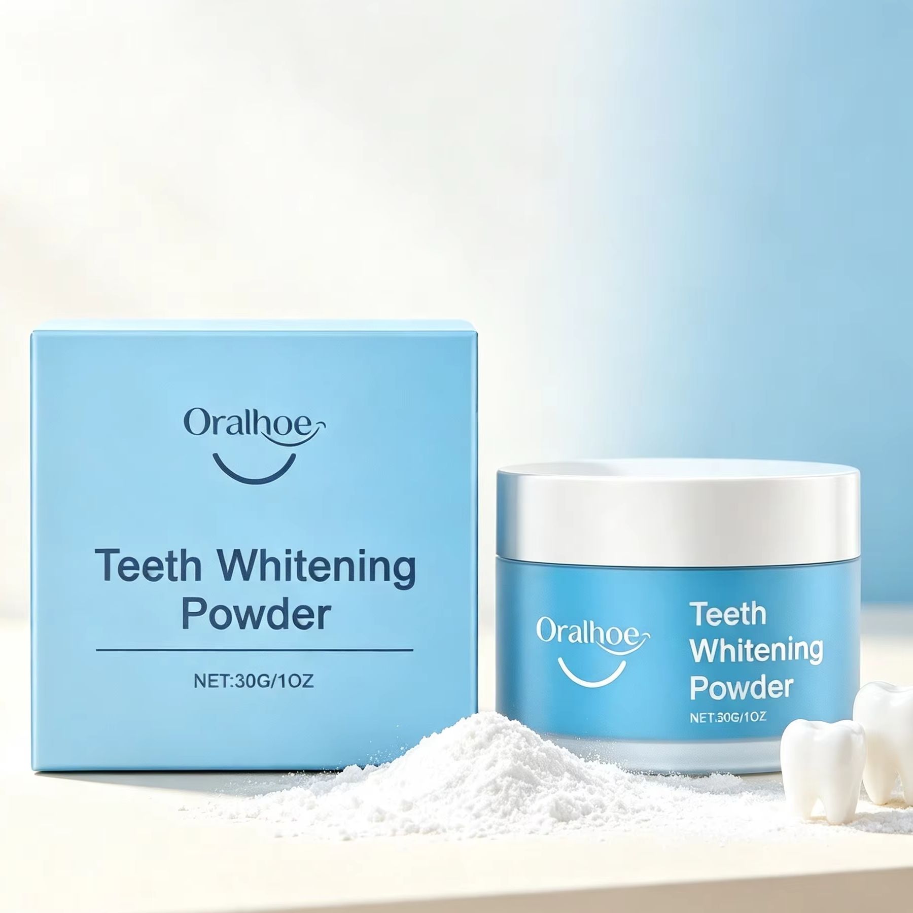 Oralhoe Diş Tozu, Dişleri Fırç - Teeth Whitening Zimba incelemesi ve fiyatı
